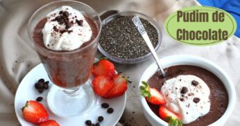 Pudim de Chocolate e Chia: A Sobremesa Saudável