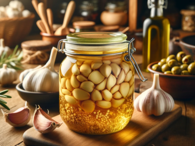 alho triturado conserva