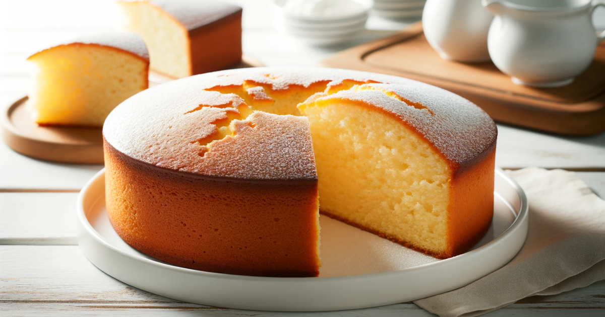 bolo trigo simples receita