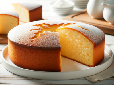 bolo trigo simples receita