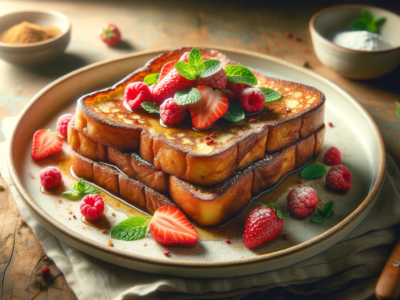 rabanada vegana receita