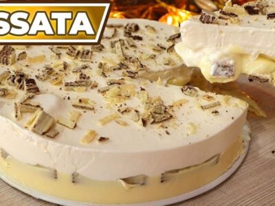 Cassata de Ano Novo Torta Sorvete Simples e Fácil