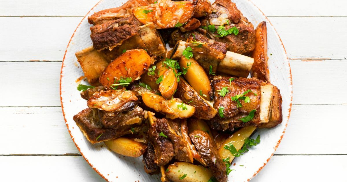 Costela com Batata na Panela de Pressão