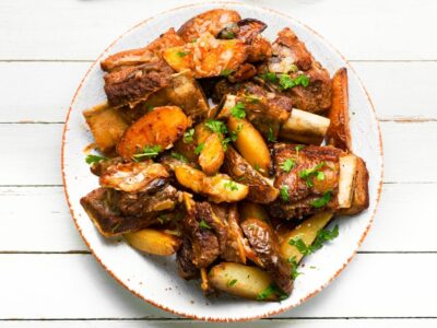 Costela com Batata na Panela de Pressão