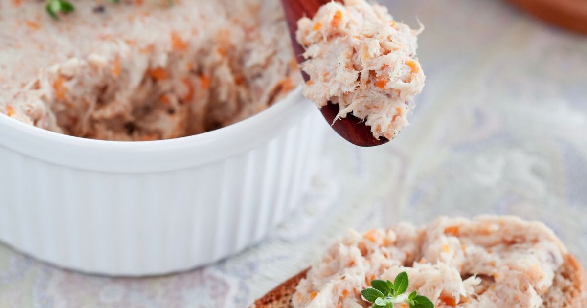 Patê de Frango Fit para Sanduíche Natural