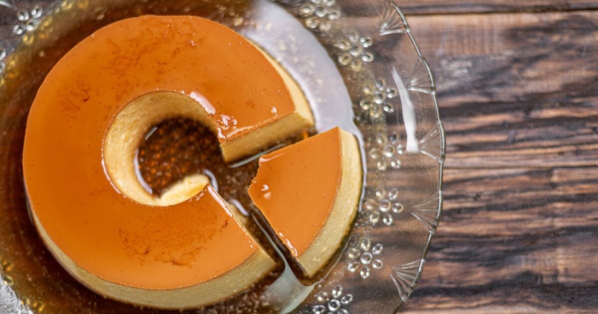 Pudim de Leite Condensado Cozido em Banho Maria