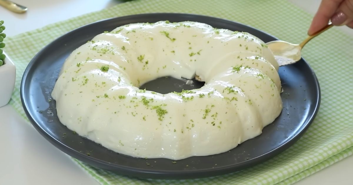  Pudim de Limão Cremoso: Receita Fácil sem Forno e sem Ovos