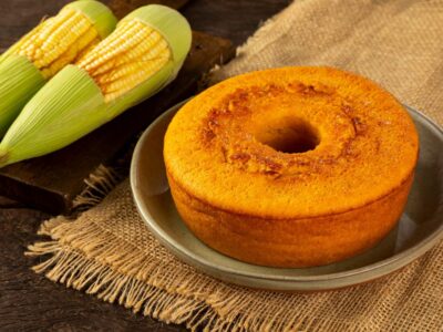 Receita de Bolo de Milho Simples