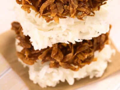 Receita de Cocada com Leite e Açúcar