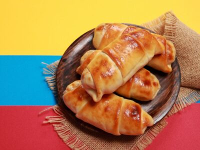 Receita de Enroladinho de Queijo e Presunto Frito