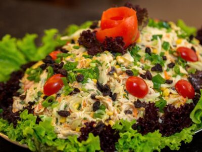 Salpicão de Frango com Creme de Leite