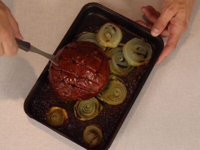 Tender com Mel e Mostarda Receita Fácil e Deliciosa para Festas