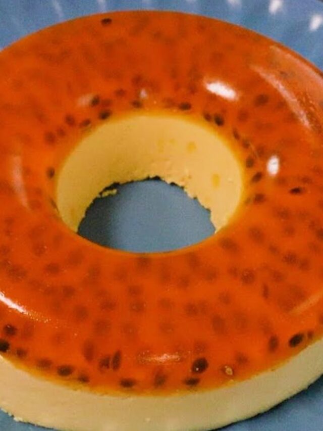  Sobremesa de Gelatina de Maracujá