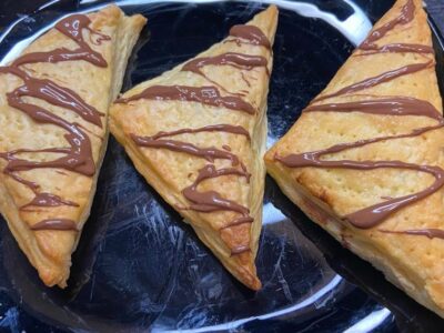 Folhados de Nutella com Apenas 2 Ingredientes