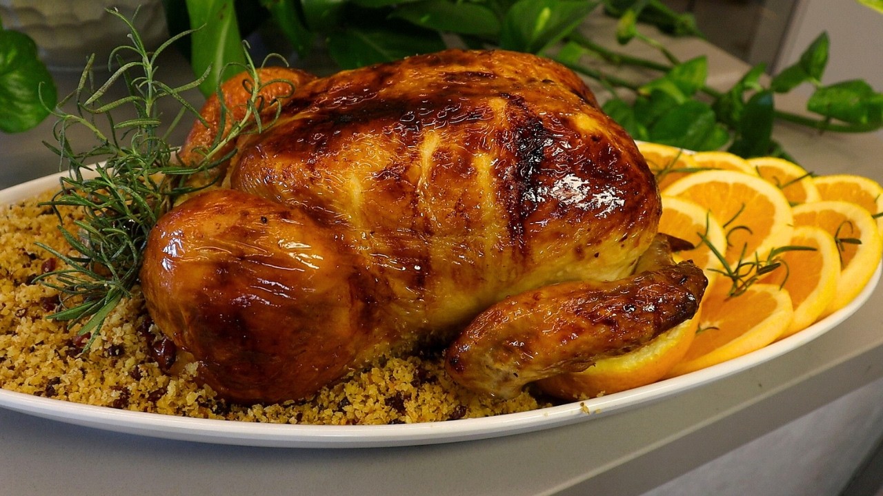 Chester de Natal Recheado, Douradinho e Suculento