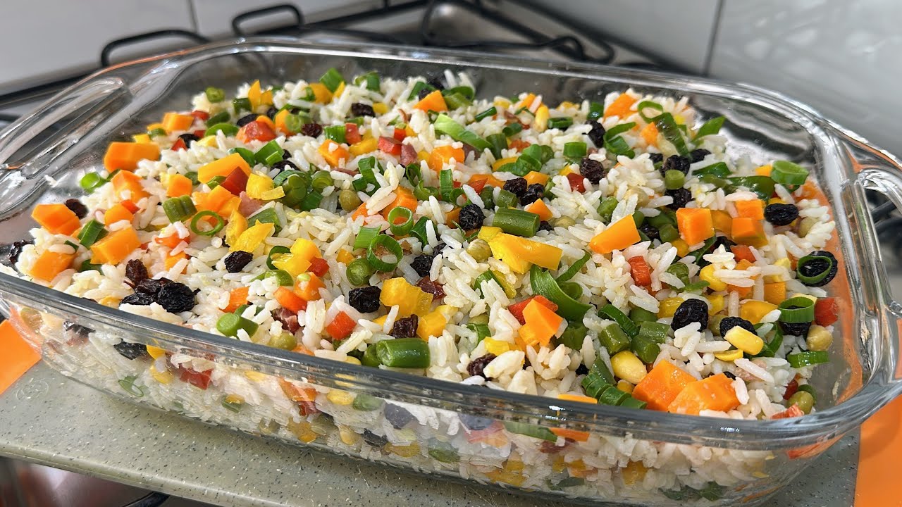 Arroz À Grega Fácil E Delicioso Para O Seu Natal