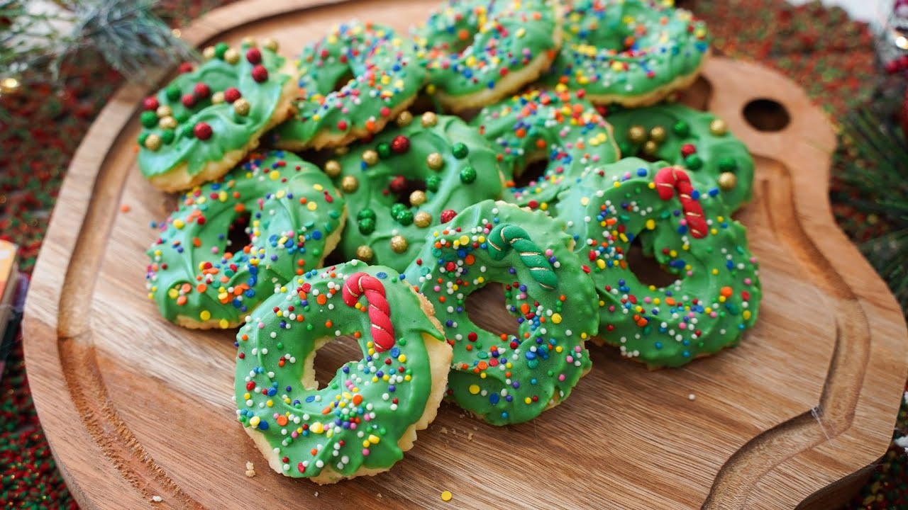 Biscoitos Natalinos Decorados | Amanteigado Derrete Na Boca