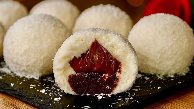 Sobremesa “Neve Branca”! Eu a preparo todos os anos para o Natal – todos adoram!