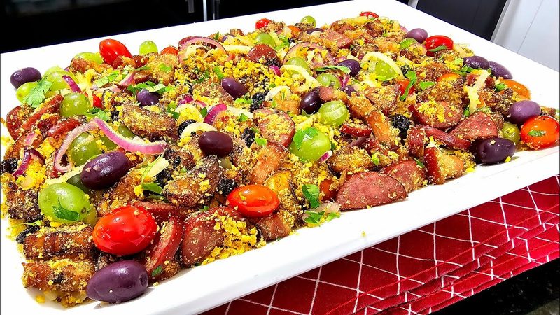 Farofa para Ceia de Natal