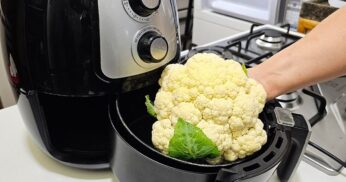 Faça Para O Natal Essa Couve-Flor Na Air Fryer
