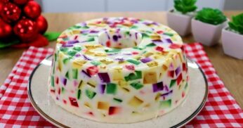 Gelatina Colorida Enformada – Mosaico De Gelatina