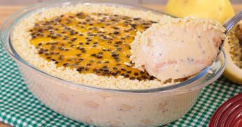 Pavê De Maracujá Com Recheio Que Não Vai Ao Fogo Fácil E Rápido Parao Natal