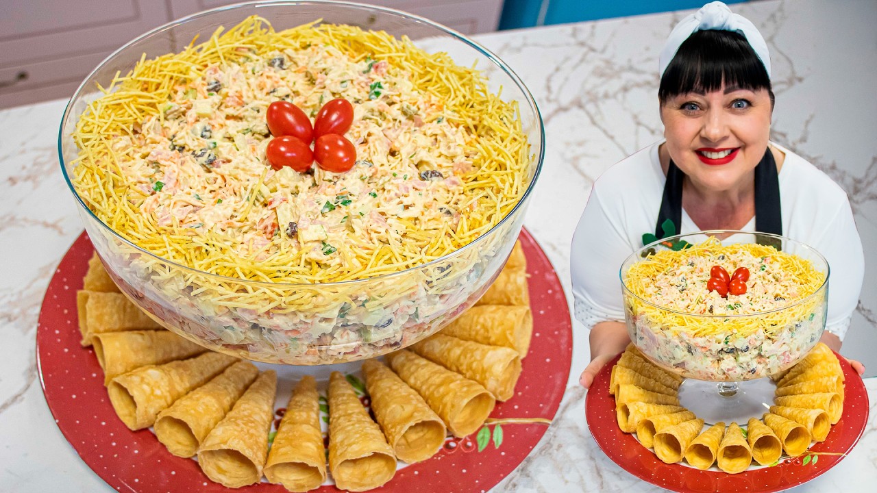 Salpicão Na Taça – Como Acertar De Vez A Cremosidade Do Seu Salpicão – Receita Especial De Natal