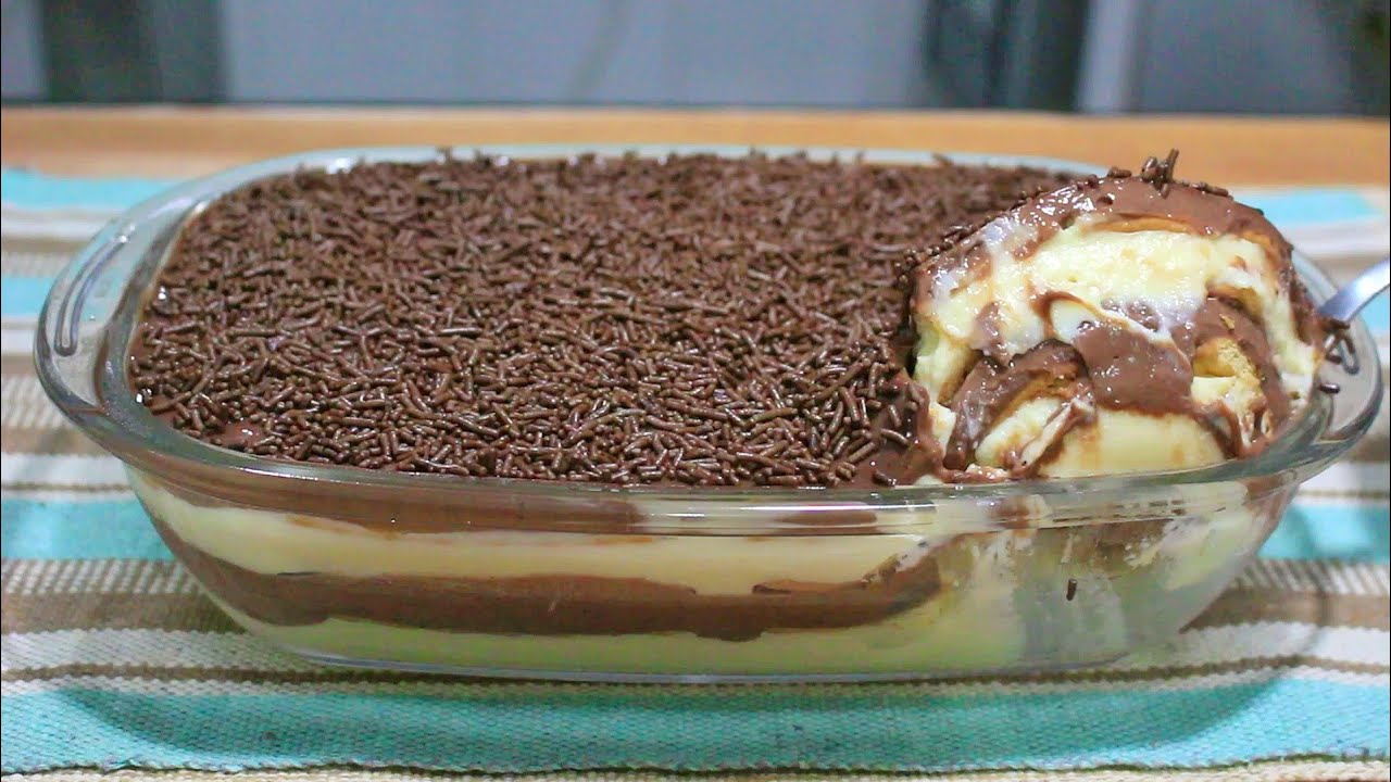 Sobremesa Dueto/Pavê Branco E Preto/Sobremesa Gelada