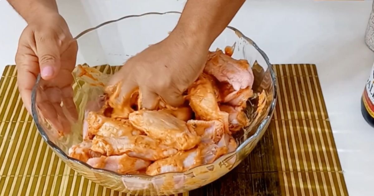 como temperar tulipa frango